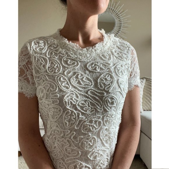 Zara White Mini Dress - Picture 4 of 11